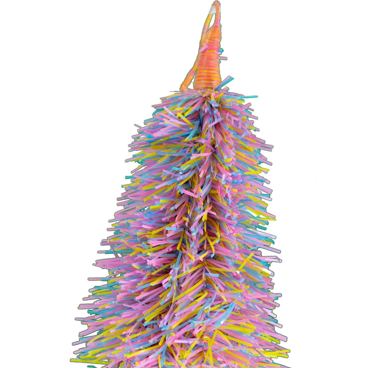 Firework Tinsel Brush Garland Easter Themed in Bubblegum colors on sale at leedisplay.com
