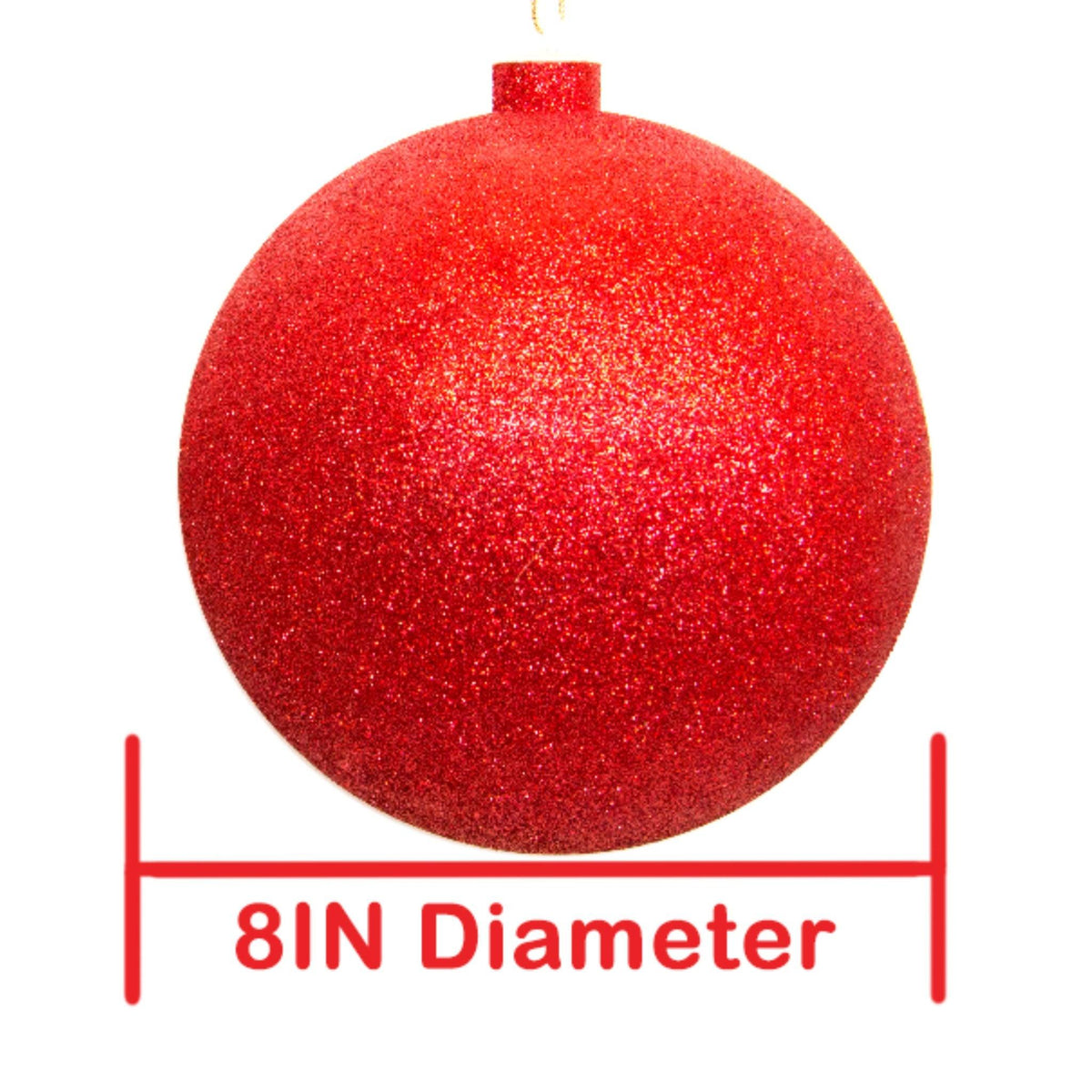 Lee Display offers brand new Shiny Glitter Red Plastic Ball Ornaments at wholesale prices for affordable Christmas Tree Hanging and Holiday Decorating on sale at leedisplay.com