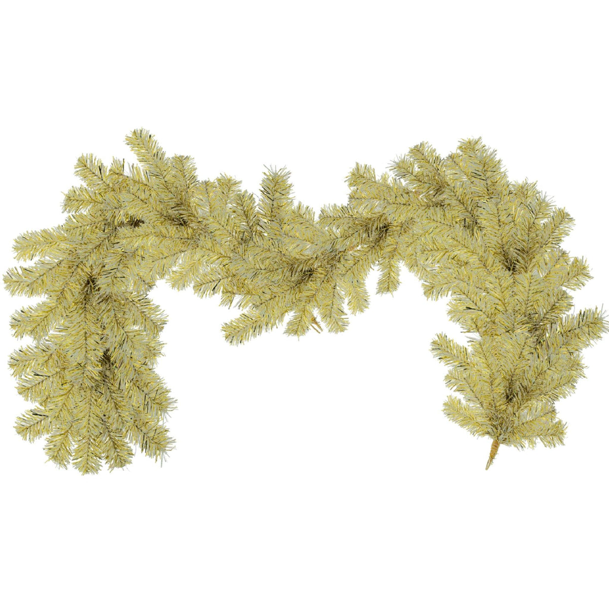 Shop for Lee Display's brand new 6FT Shiny Gold and Metallic Silver Tinsel Brush Garlands on sale at leedisplay.com.  