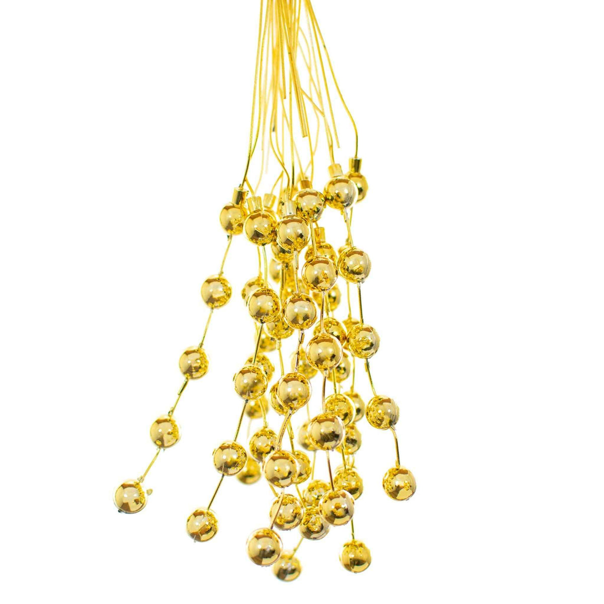 Gold Berry Pick Stem Branches - Lee Display