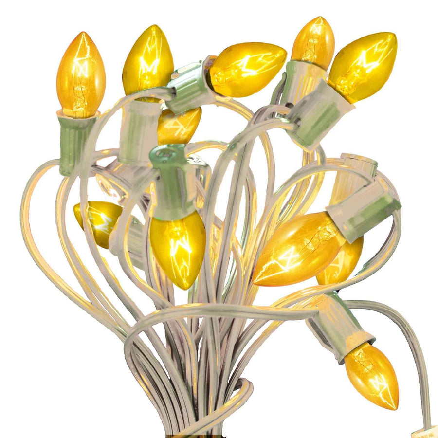 Gold Outdoor String Lights - Lee Display
