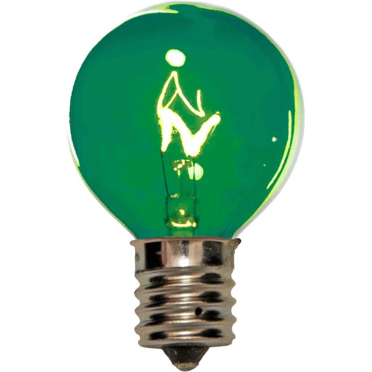 Green G40 Light Bulbs - Lee Display