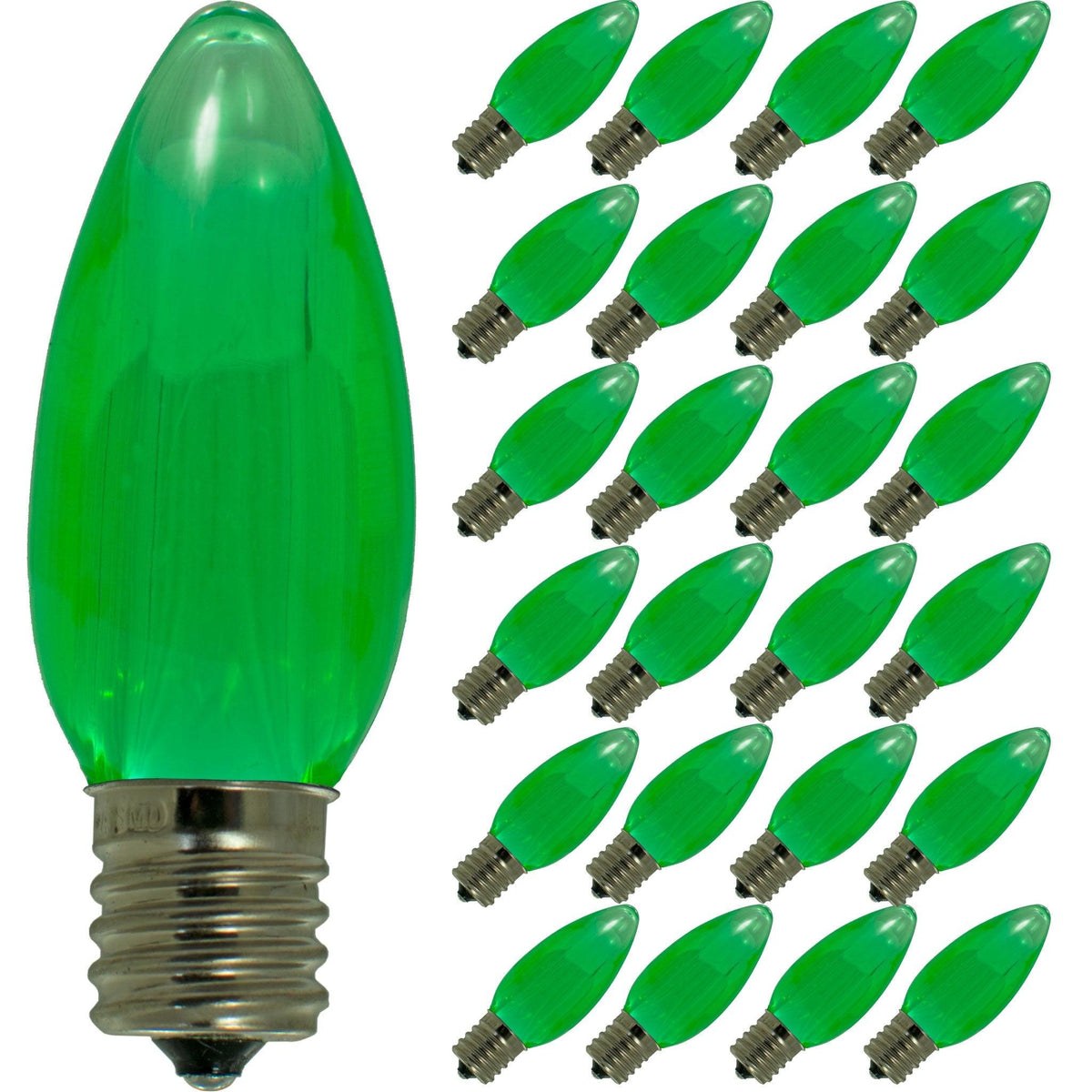 Green LED Light Bulbs - Lee Display