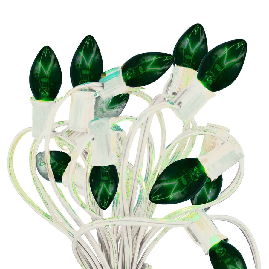 Green Outdoor String Lights - Lee Display