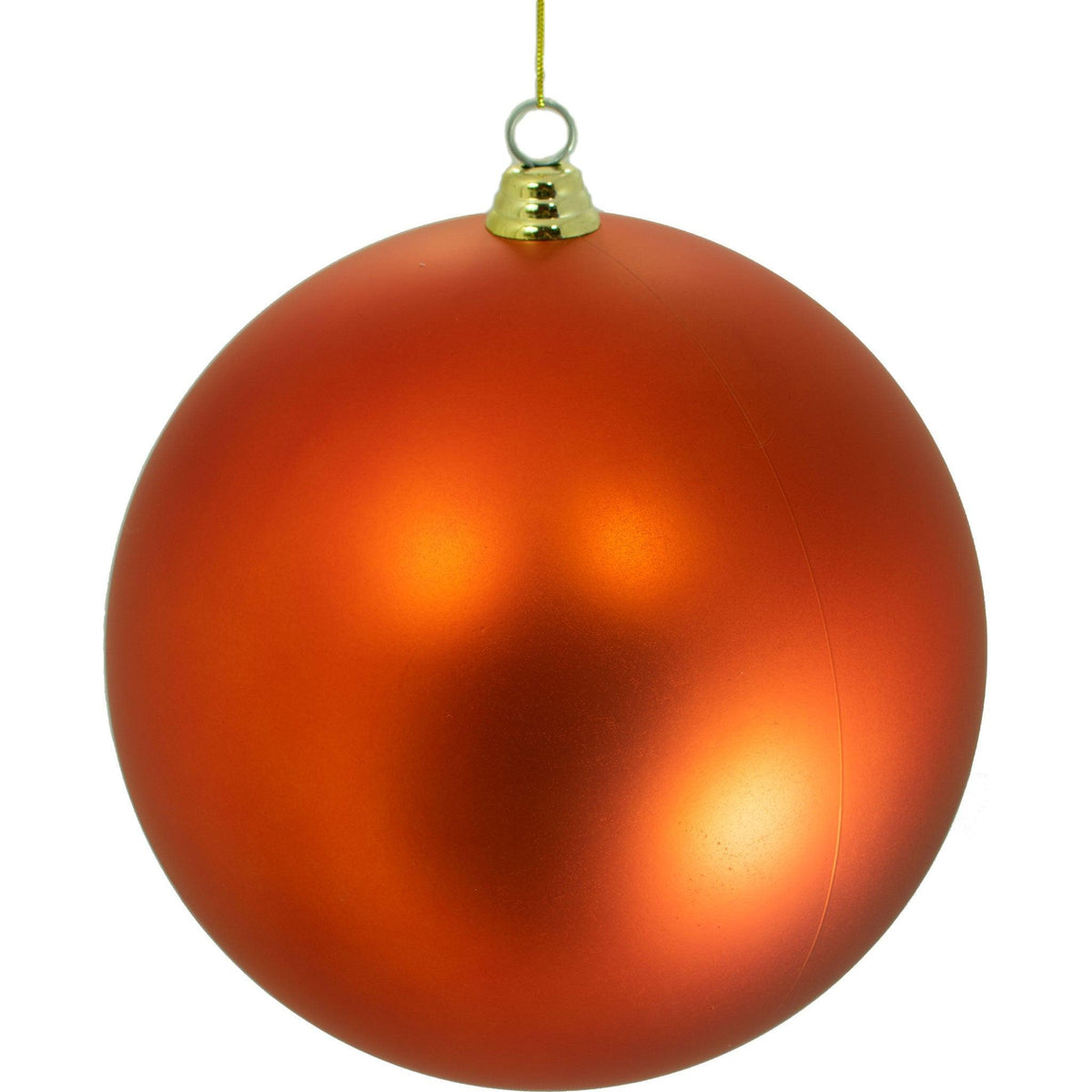 Hanging Ball Ornaments sold in Matte Orange color