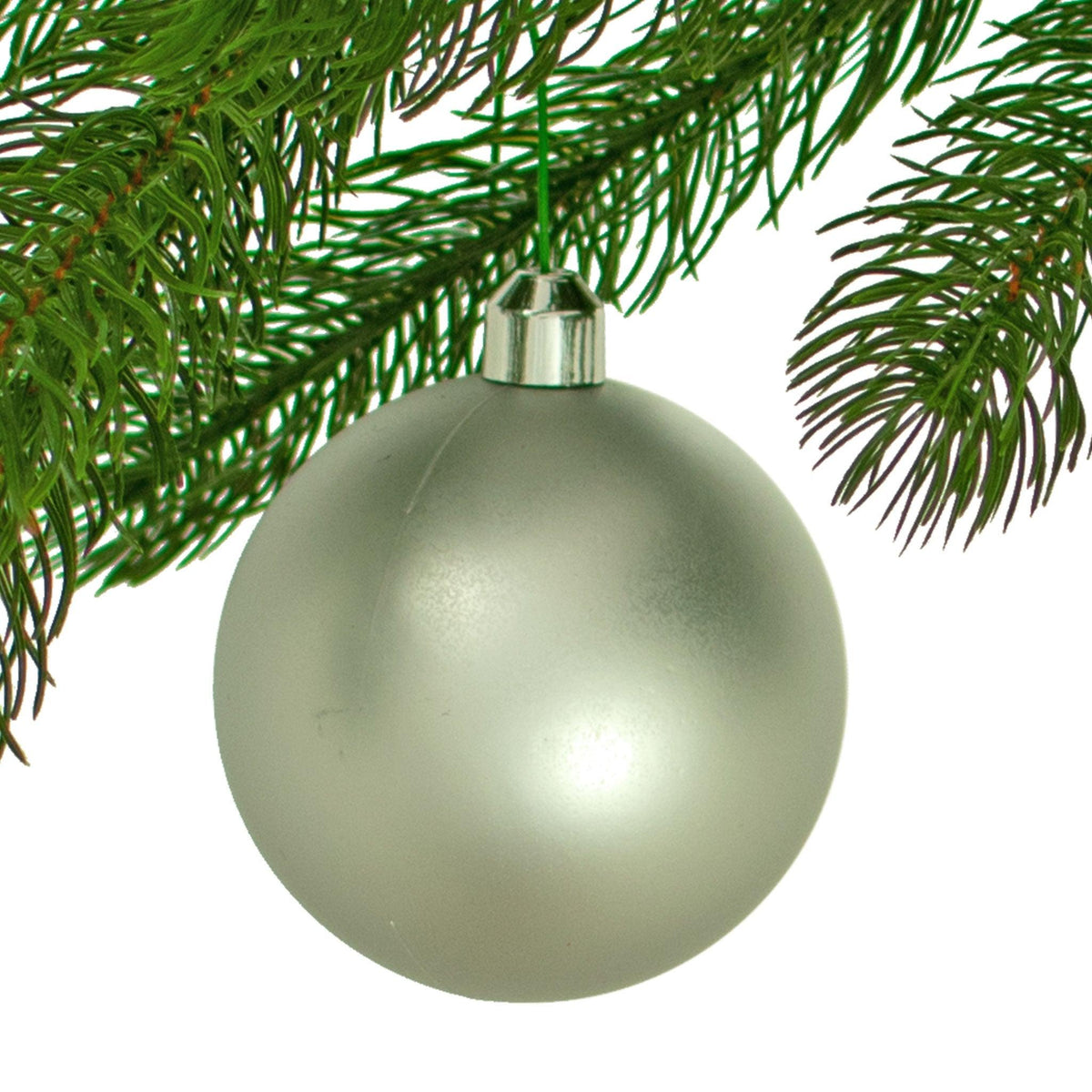 Lee Display offers brand new Shiny Matte Silver Plastic Ball Ornaments at wholesale prices for affordable Christmas Tree Hanging and Holiday Decorating on sale at leedisplay.com