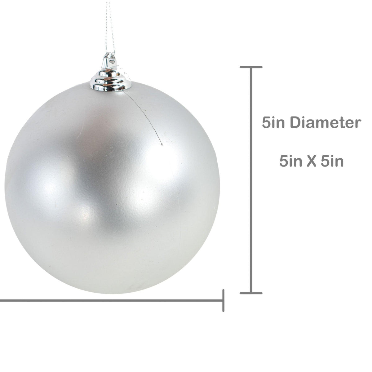 Lee Display offers brand new Shiny Matte Silver Plastic Ball Ornaments at wholesale prices for affordable Christmas Tree Hanging and Holiday Decorating on sale at leedisplay.com