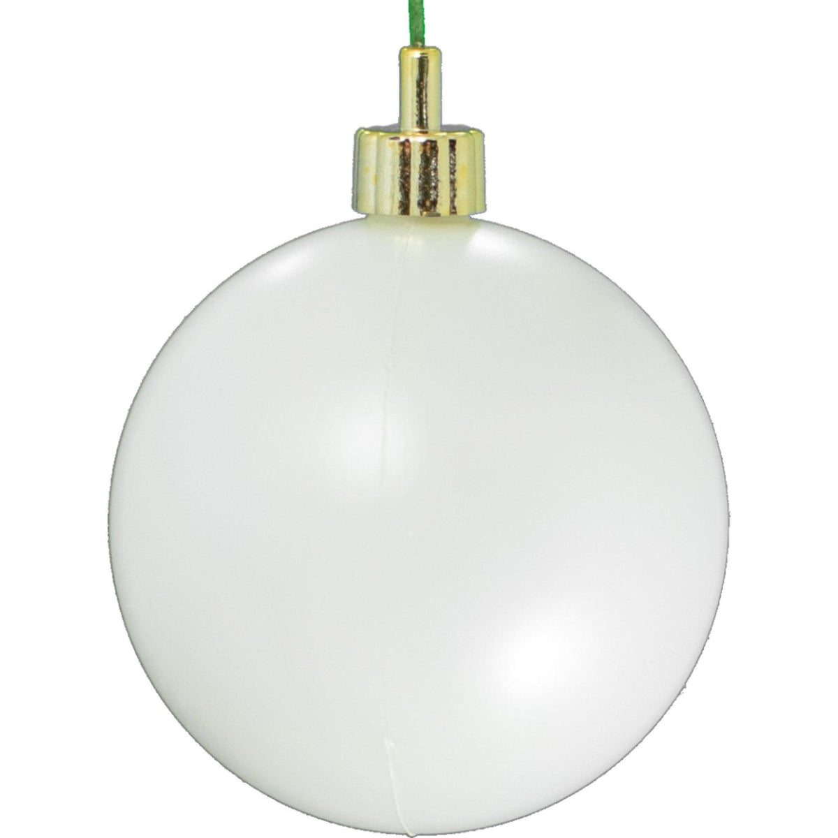 Lee Display offers brand new Shiny Matte White Plastic Ball Ornaments at wholesale prices for affordable Christmas Tree Hanging and Holiday Decorating on sale at leedisplay.com