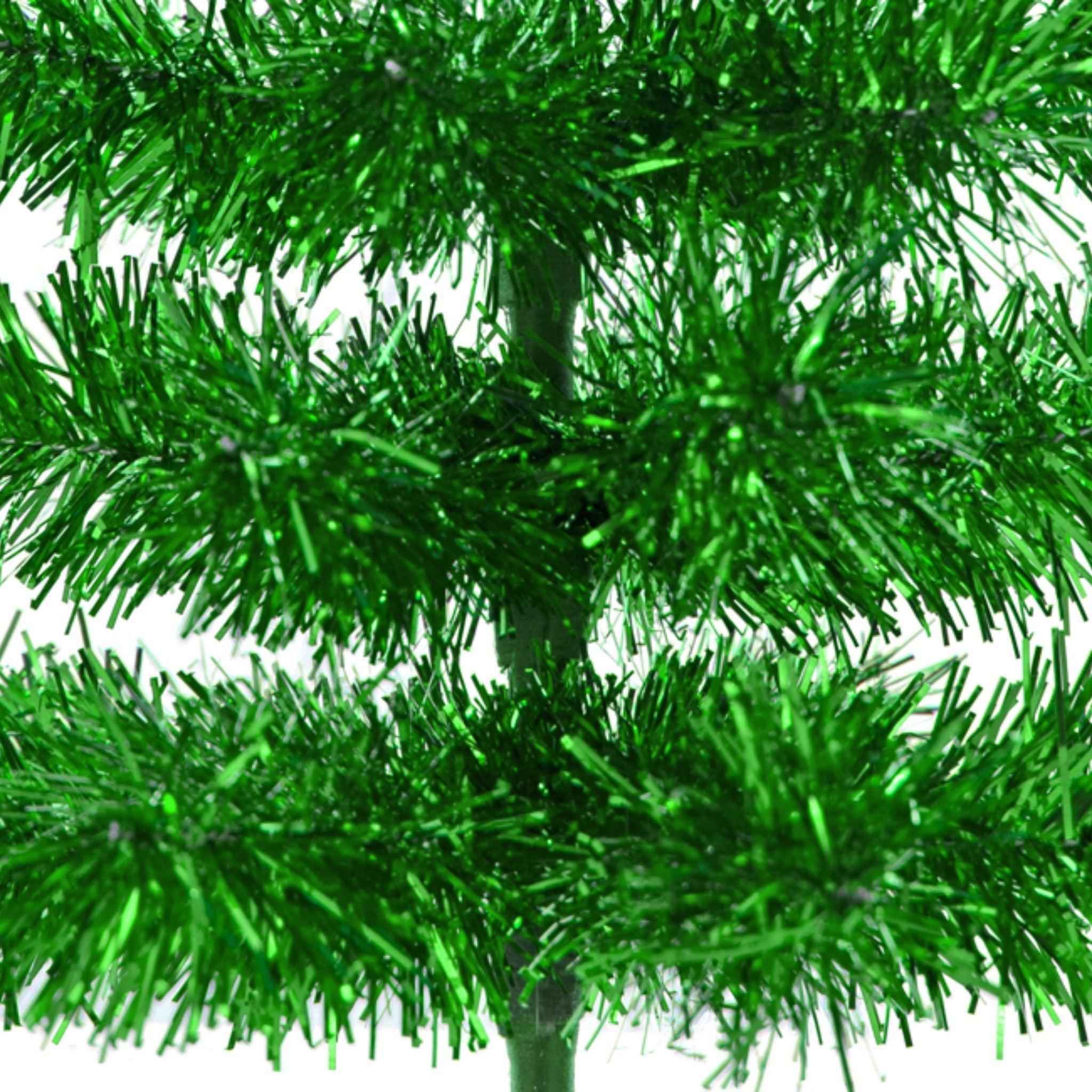 Metallic Green Tinsel Christmas Trees | Shop Lee Display