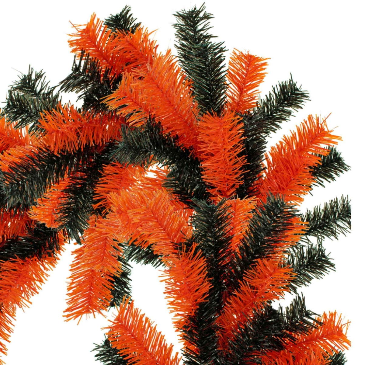 Orange & Black Halloween Garland - Lee Display