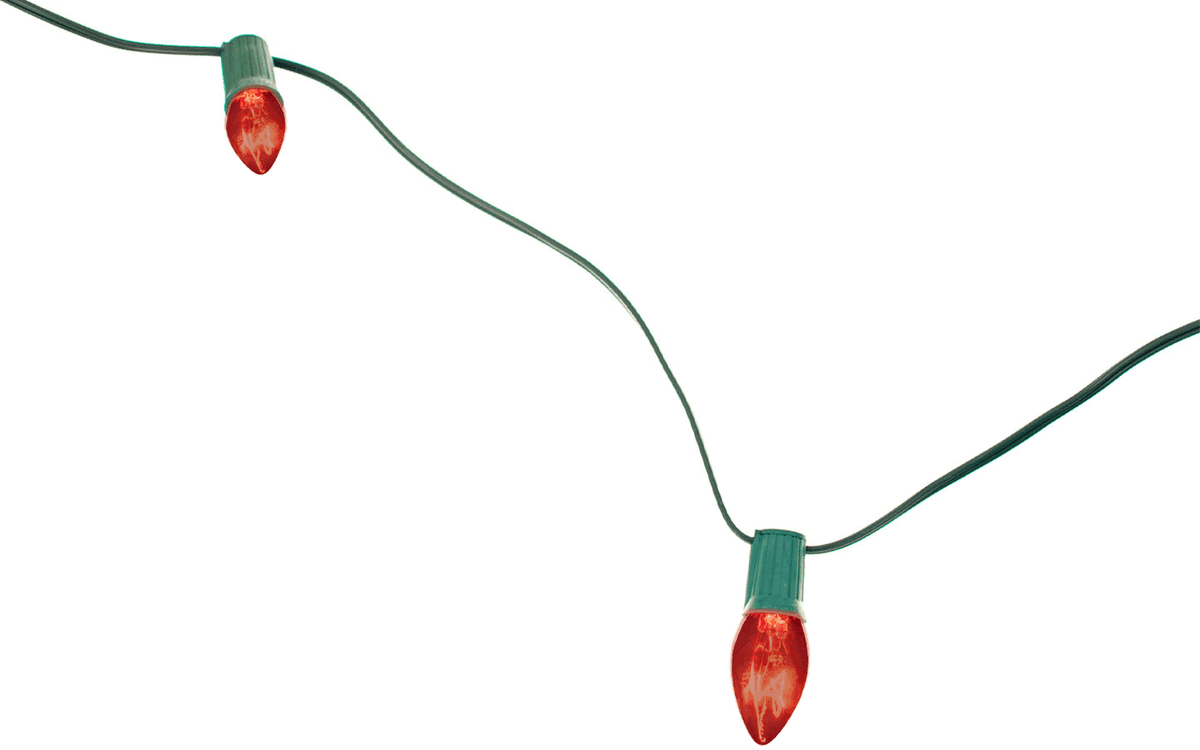 Orange Magnetic String Lights - Lee Display