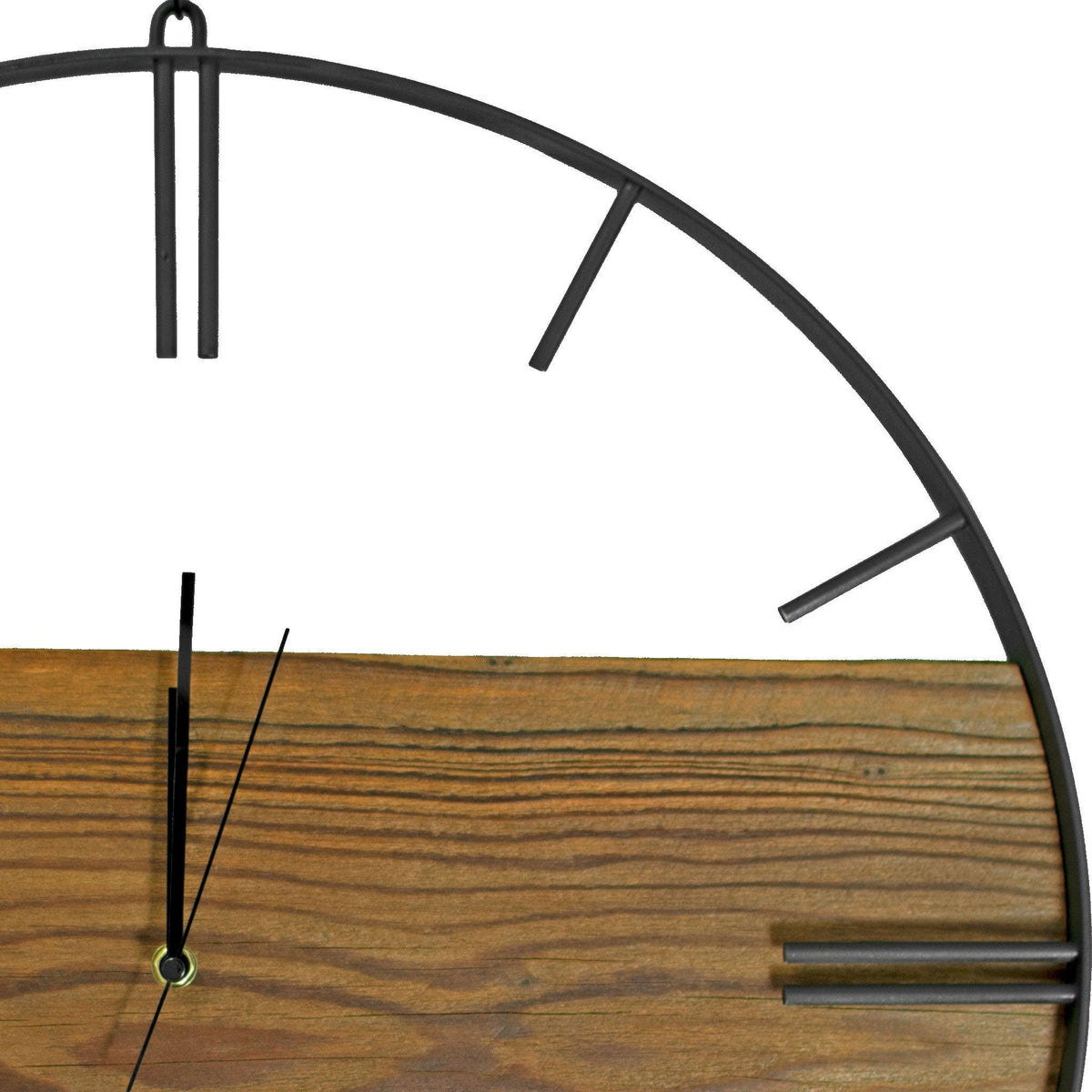 Introducing Lee Display's brand new Panchali Wall Clock with Live Edge Redwood Slab on sale at leedisplay.com