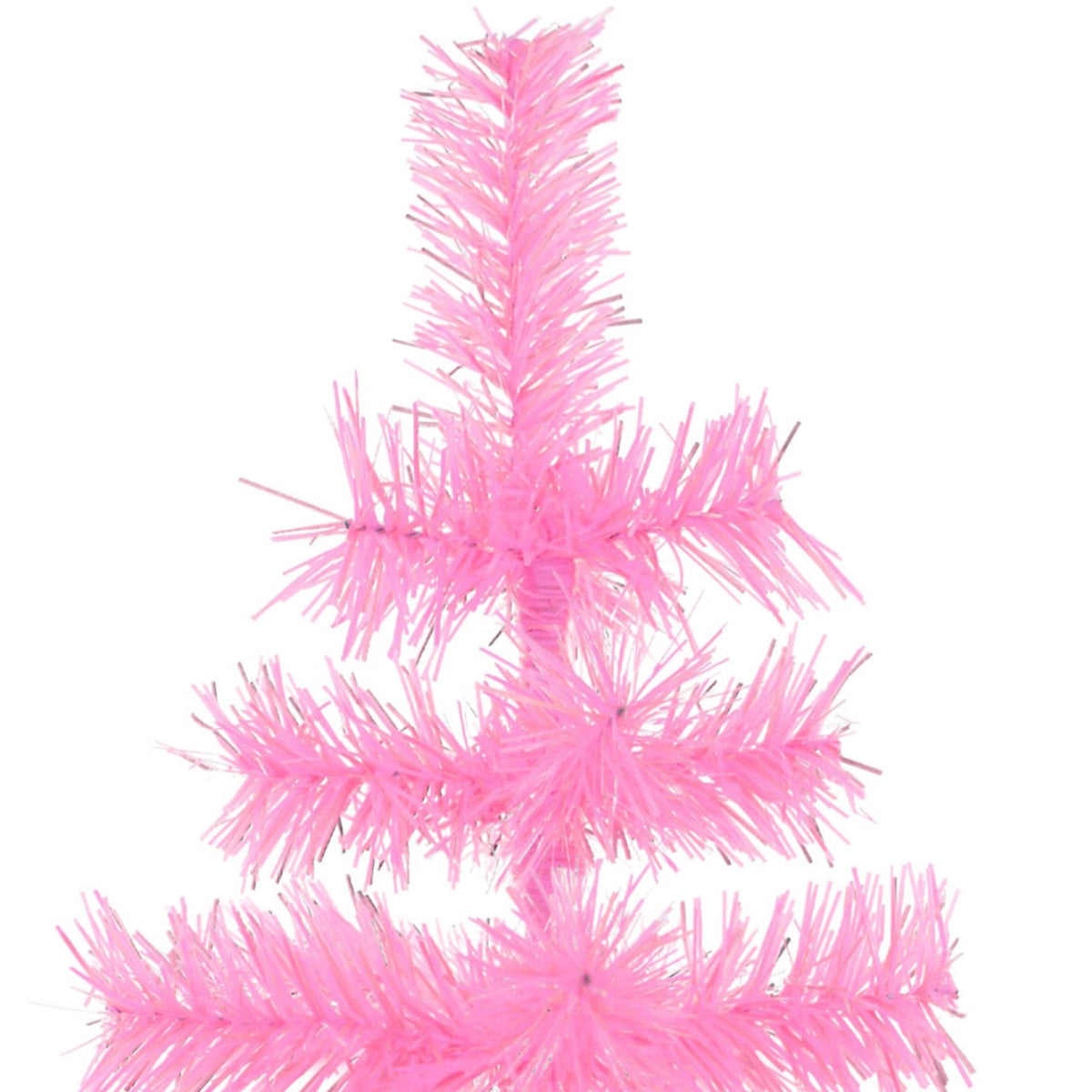 Pink Tinsel Christmas Tree - Lee Display
