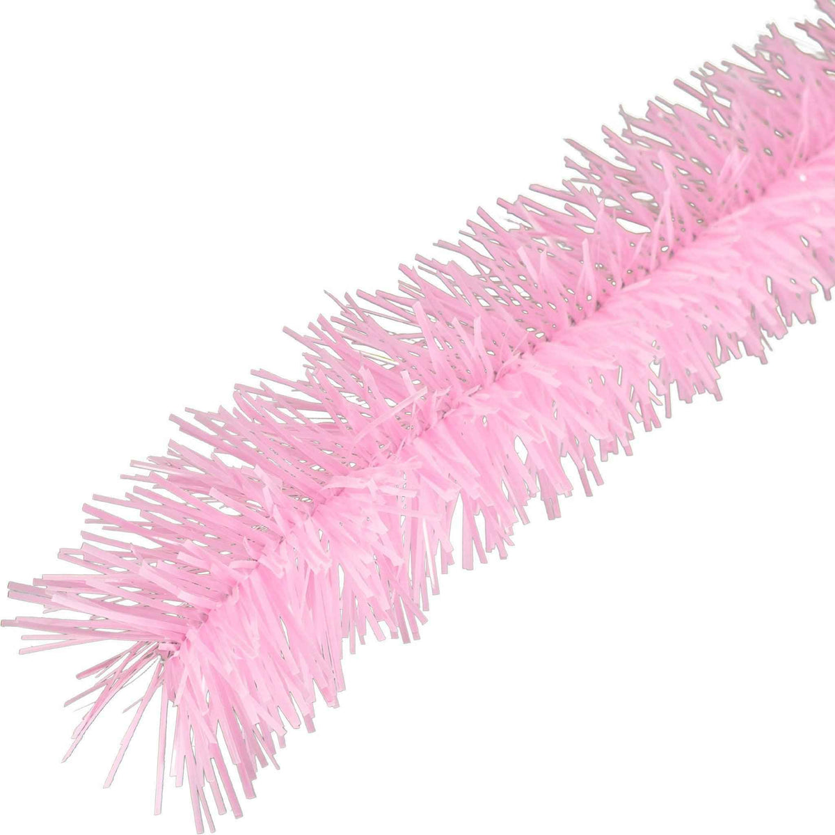 Pink Tinsel Garland - Lee Display