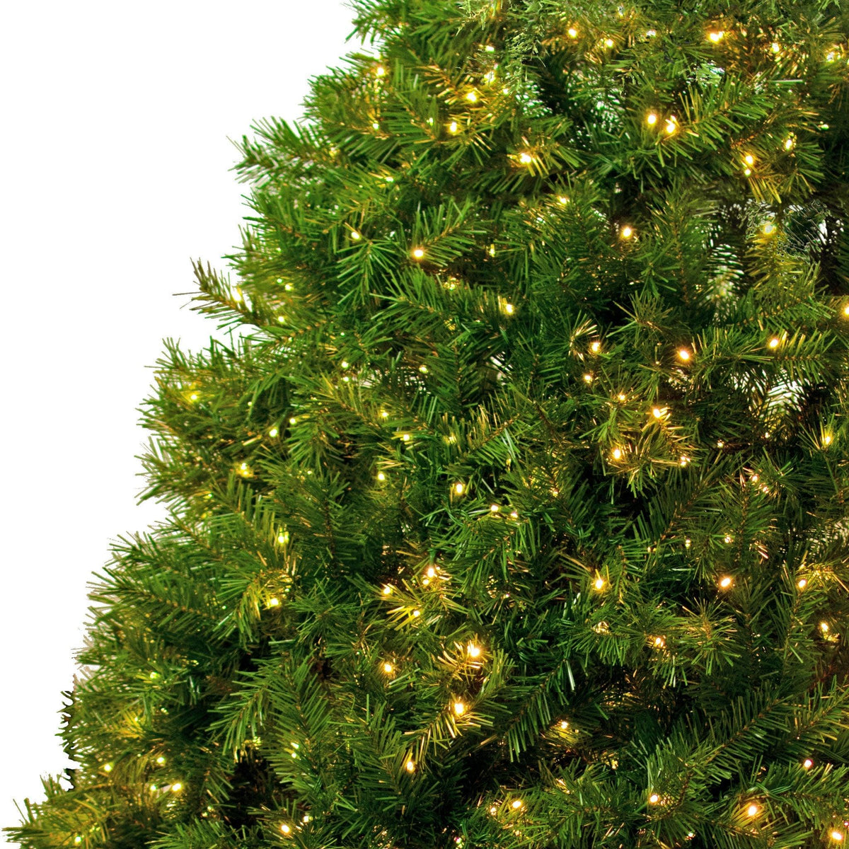 Lee Display's Original 10' Premier Pine Christmas Trees Pre-Lit with LED Warm White Steady Lights