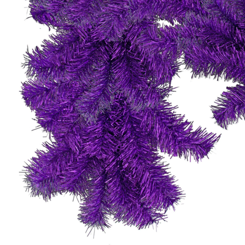 Shop for Lee Display's brand new 6FT Shiny Metallic Purple Tinsel Brush Garlands on sale now at leedisplay.com.  Top section