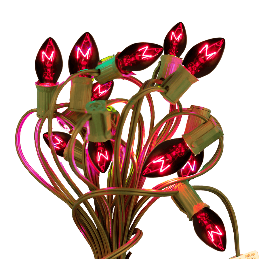 Purple Magnetic String Lights - Lee Display