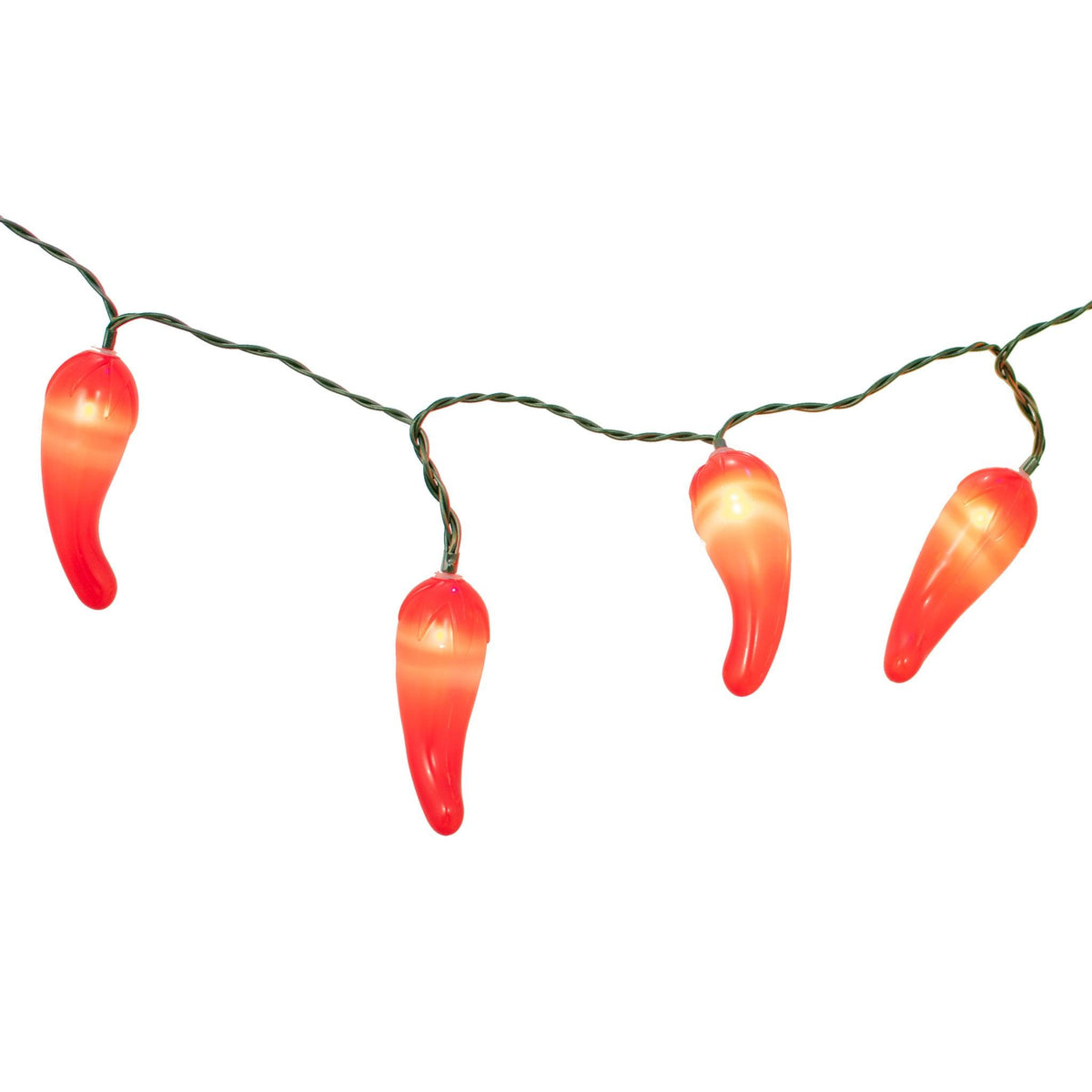 Lee Display's brand new LED Red Chili Pepper Christmas String Lights on sale at leedisplay.com