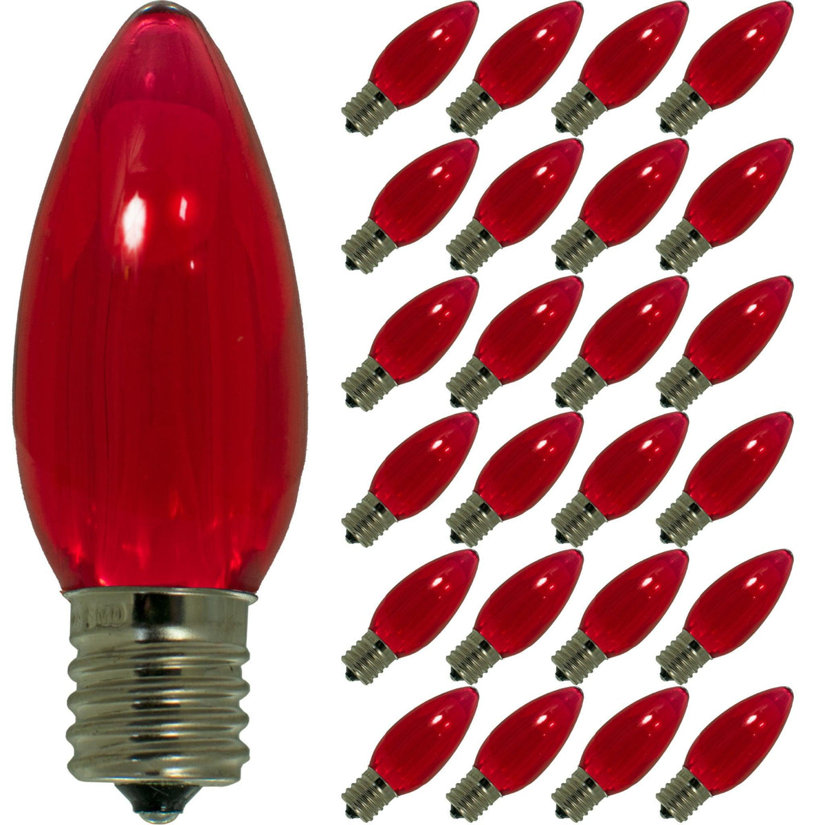 Red LED Light Bulbs - Lee Display