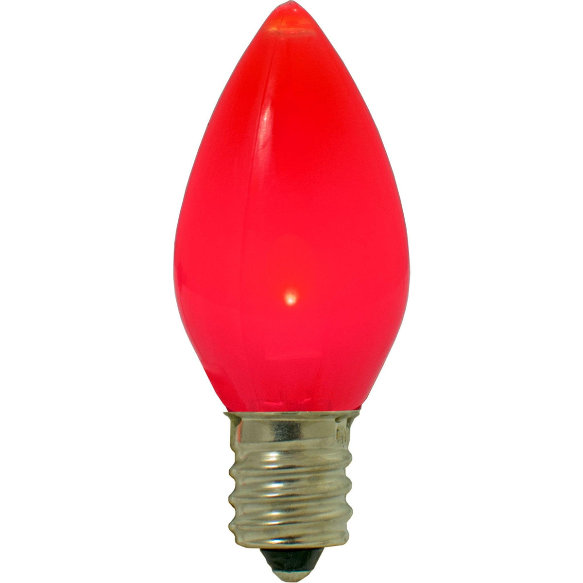 Red Solid LED Light Bulbs - Lee Display