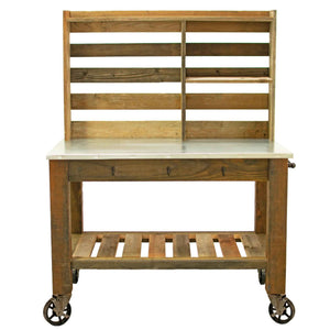 Redwood Potting Table - Lee Display