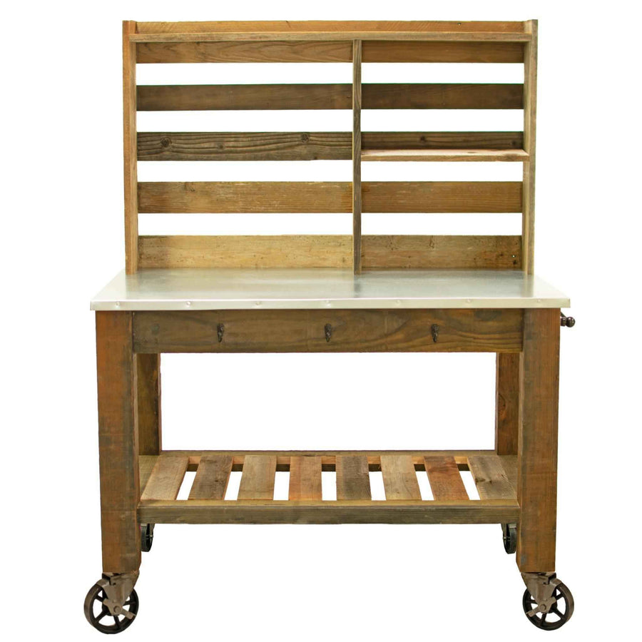 Redwood Potting Table - Lee Display
