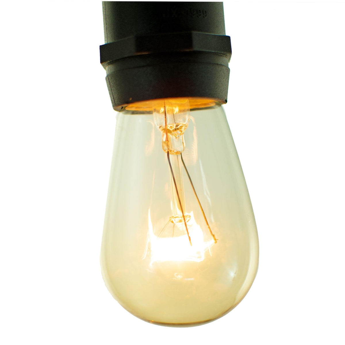 Purchase a box of brand new Edison Light Bulbs from Lee Display!  Clear Warm White Incandescent S14 Replacement Bulbs on sale at leedisplay.com