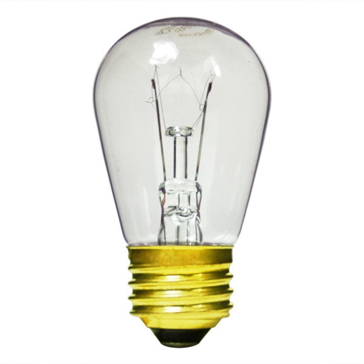 Purchase a box of brand new Edison Light Bulbs from Lee Display!  Clear Warm White Incandescent S14 Replacement Bulbs on sale at leedisplay.com