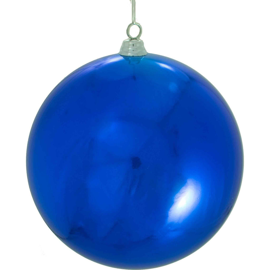 Shiny Blue Ball Ornaments - Lee Display