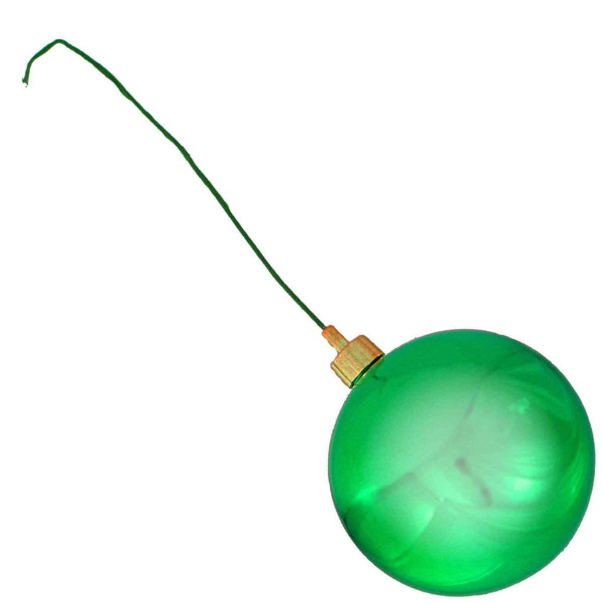 Shiny Green Ball Ornaments - Lee Display