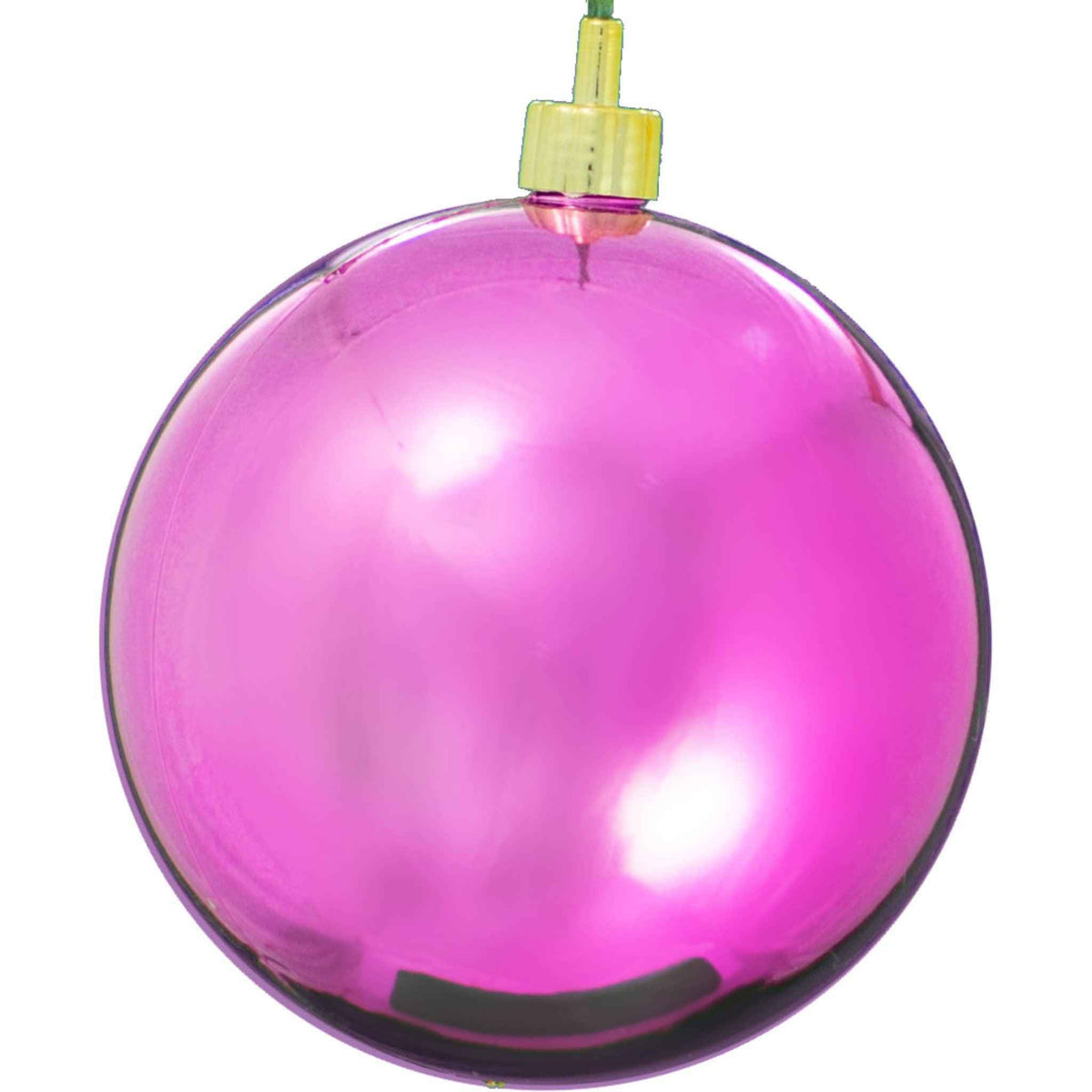Shiny Pink Ball Ornaments - Lee Display