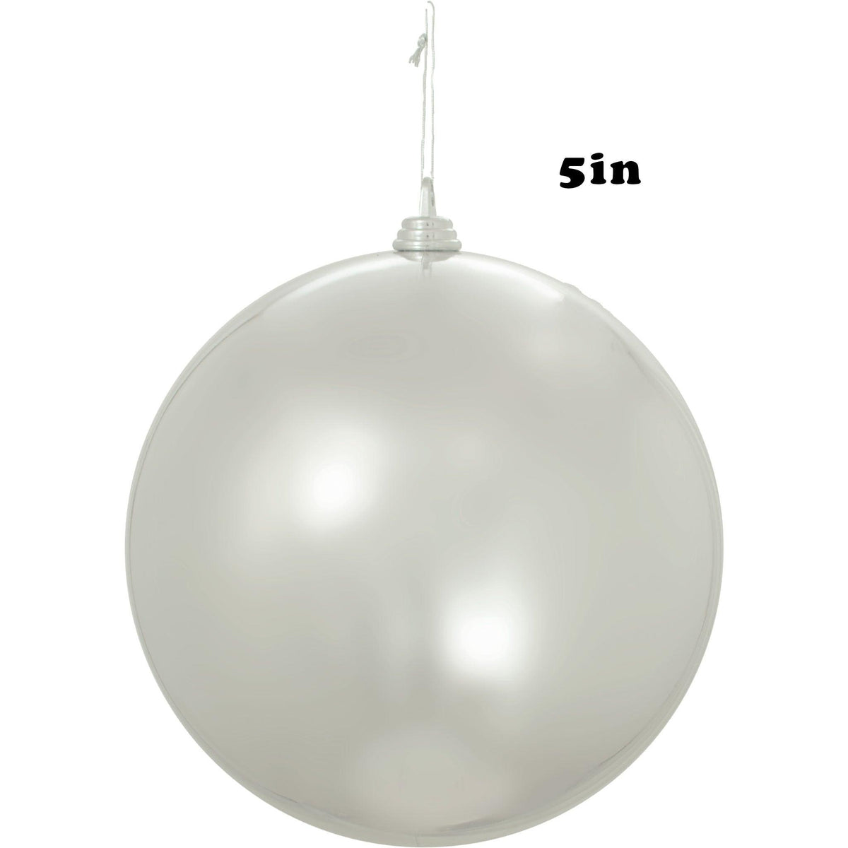 Lee Display offers brand new Shiny Silver Plastic Ball Ornaments at wholesale prices for affordable Christmas Tree Hanging and Holiday Decorating on sale at leedisplay.com