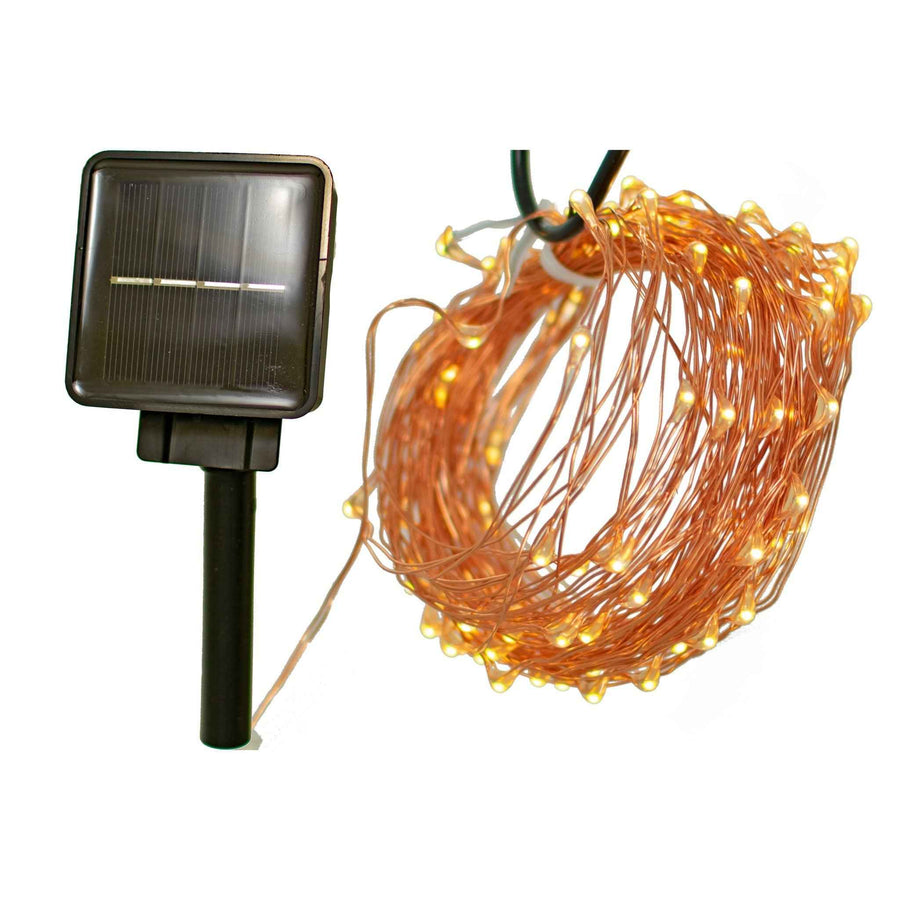 Solar Panel Fairy Lights - Lee Display