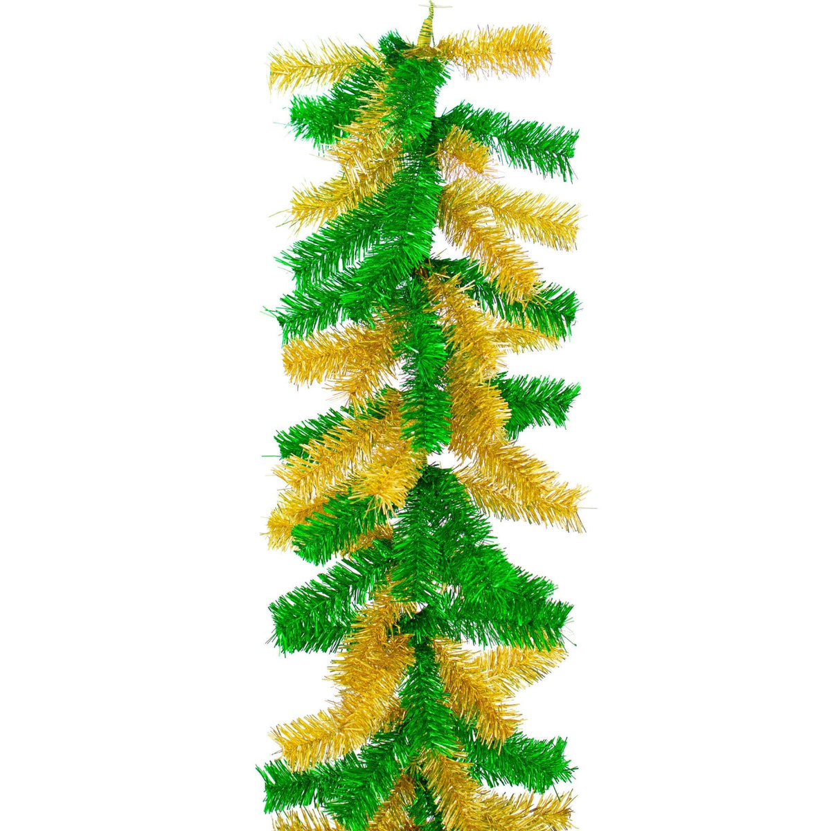 Lee Display's brand new 6ft St. Patrick's Day Christmas Brush Garland is made in the USA and on sale at leedisplay.com