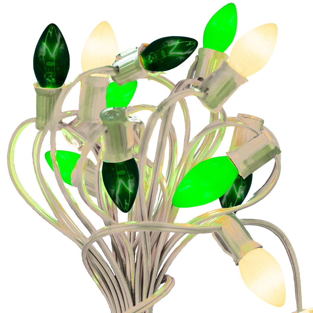 Introducing Lee Display's brand new C7/C9 Candelabra Style St. Patrick's Day Themed Light Sets on sale now at leedisplay.com