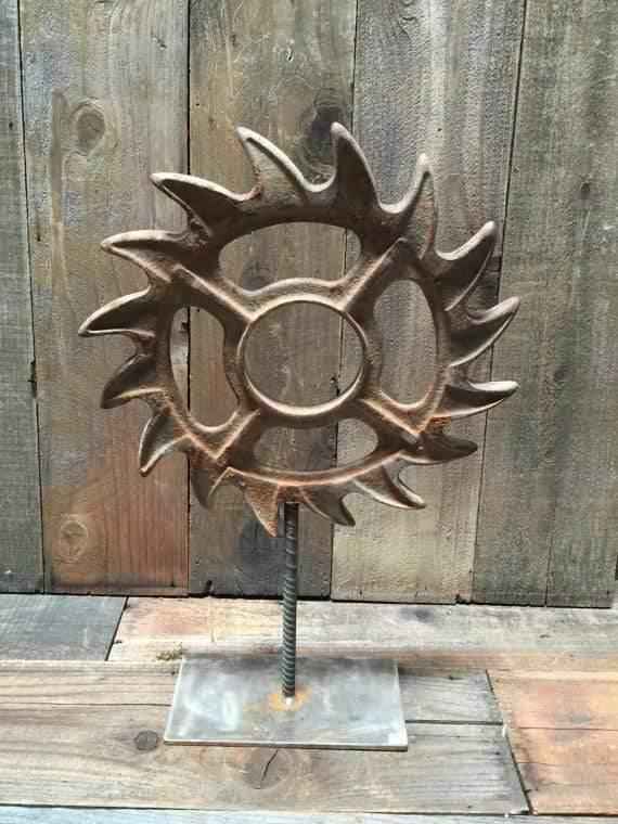 Steampunk Agricultural Gear - Lee Display