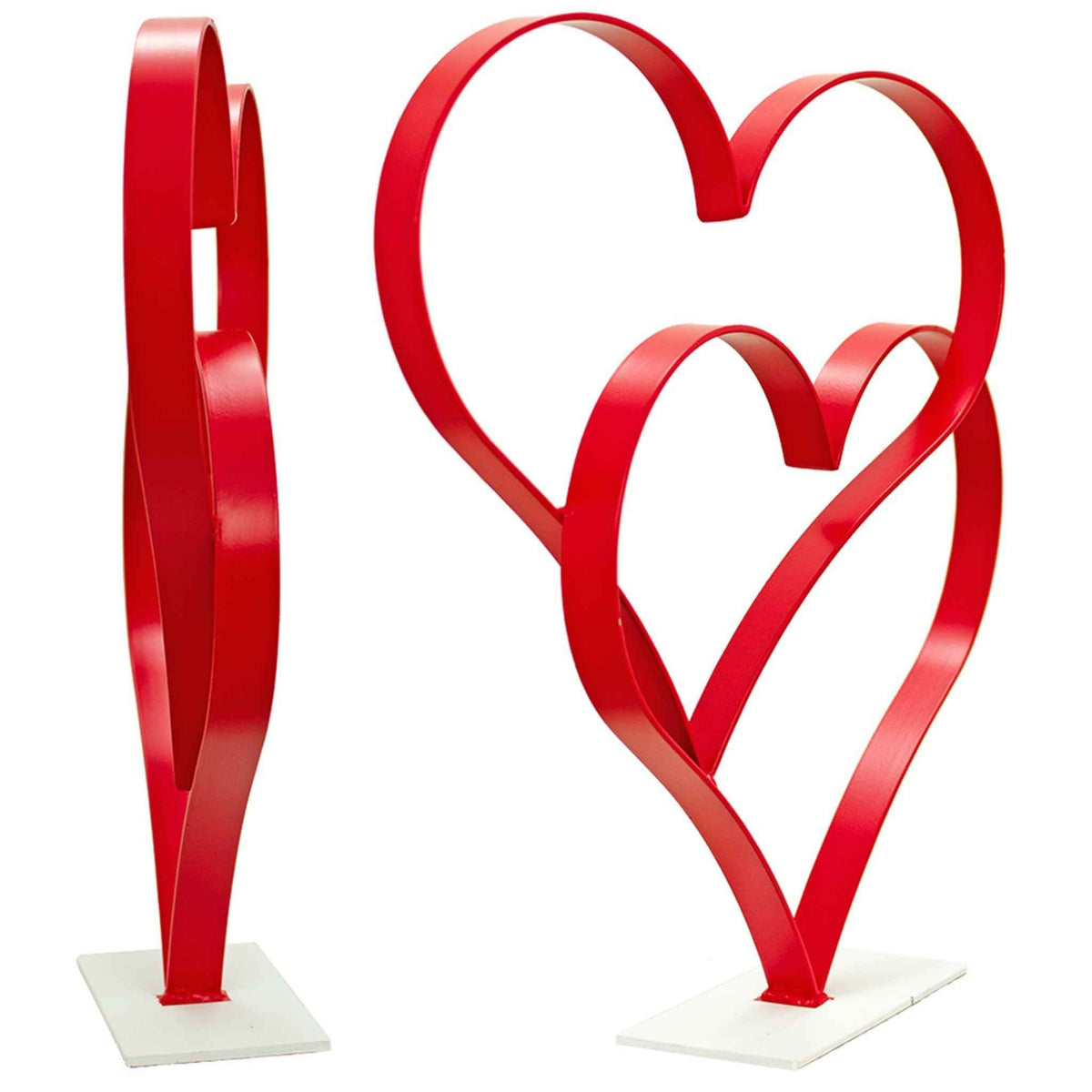 Valentine's Day Double Heart Centerpiece - Lee Display