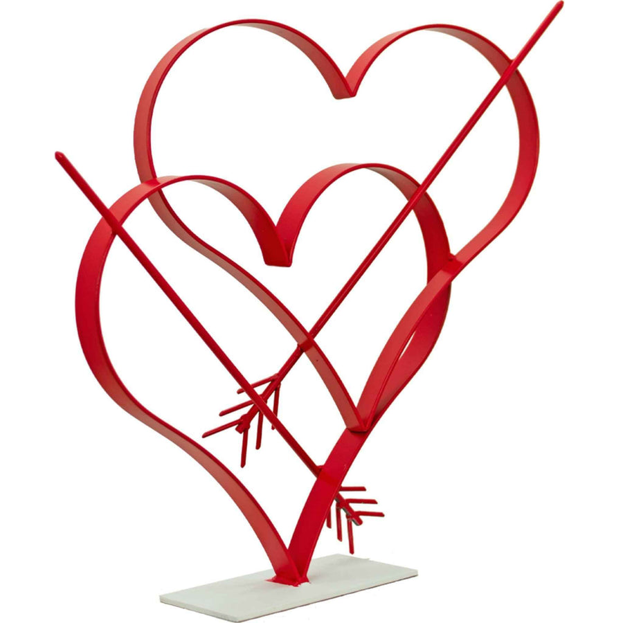 Valentine's Day Double Heart with Cupid's Arrow - Lee Display