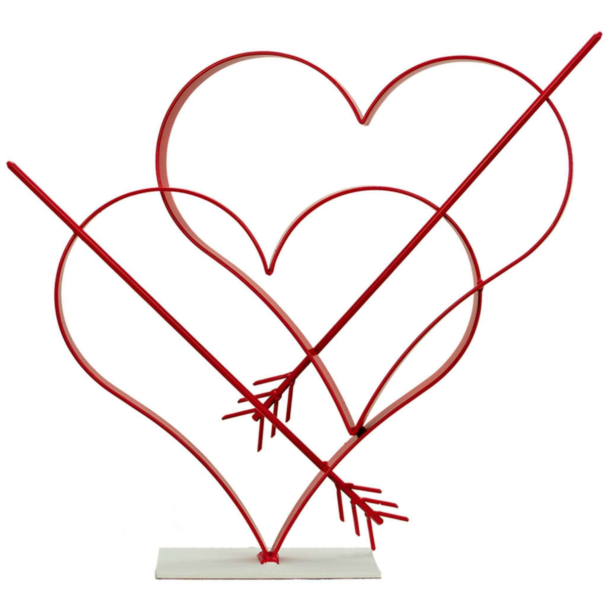 Valentine's Day Double Heart with Cupid's Arrow - Lee Display