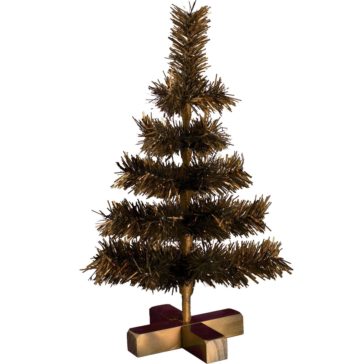 Lee Display's brand new 18in Vintage Copper Tinsel Christmas Trees on sale at leedisplay.com