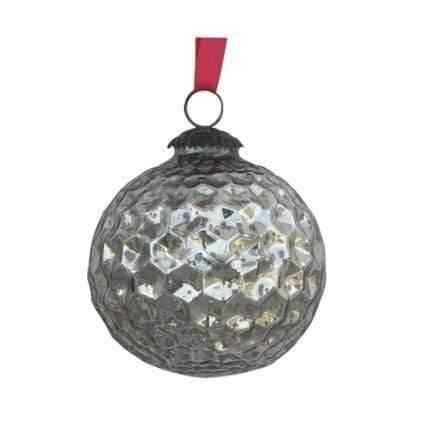 Vintage Silver Christmas Jingle Bell - Lee Display