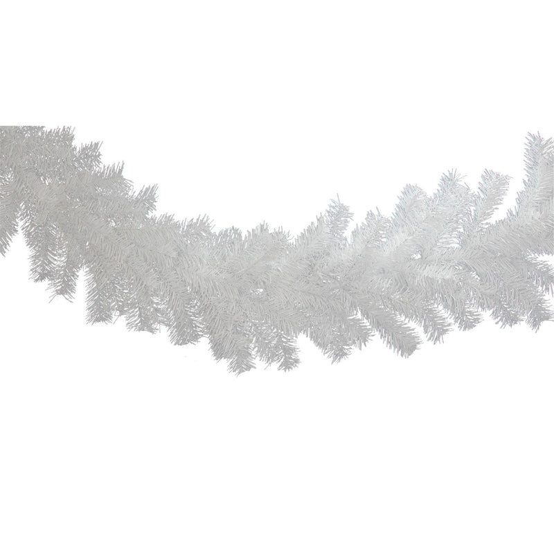 Shop for Lee Display's brand new 6FT Shiny Metallic White Tinsel Brush Garlands on sale now at leedisplay.com.  