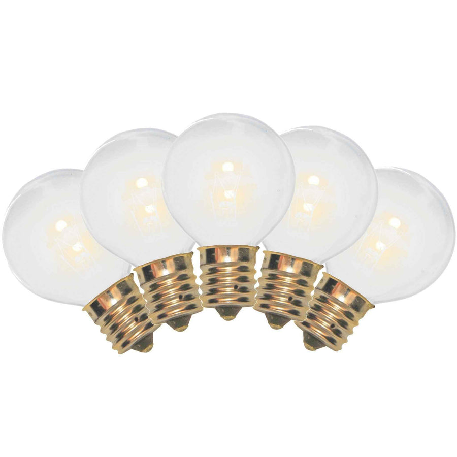 White G40 Light Bulbs - Lee Display