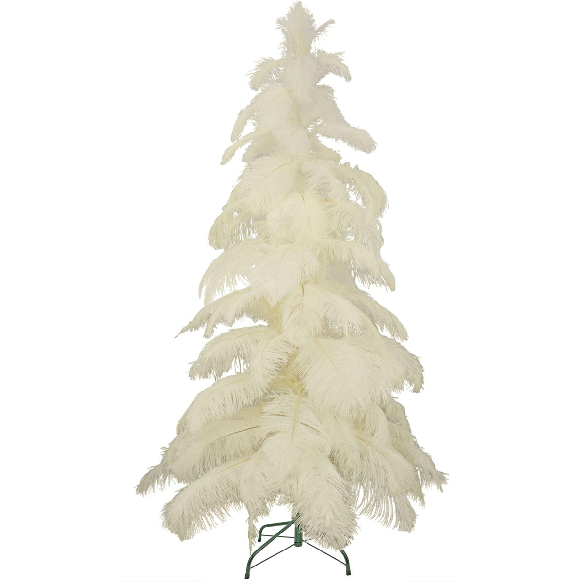 10 Pcs Ostrich Feather Kit for Christmas Decorations/ Tree Ornaments/tree  Decorations/ Feather Tree 