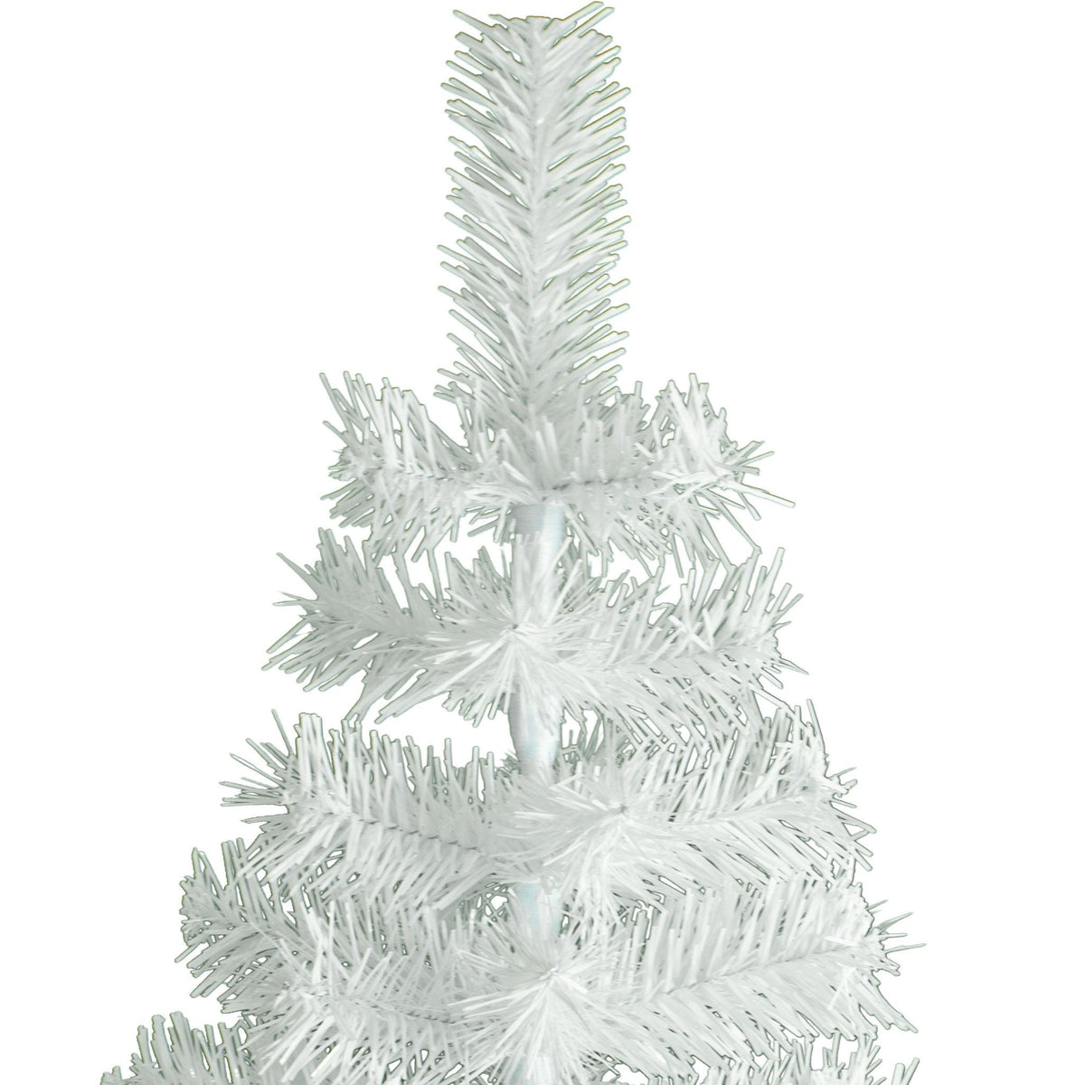 Top of the 24in Classic White Tinsel Christmas Tree from Lee Display