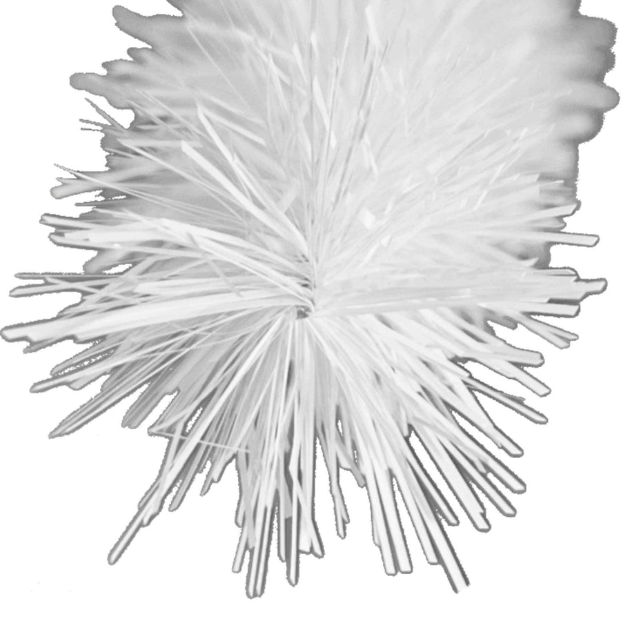 White Tinsel Garland - Lee Display