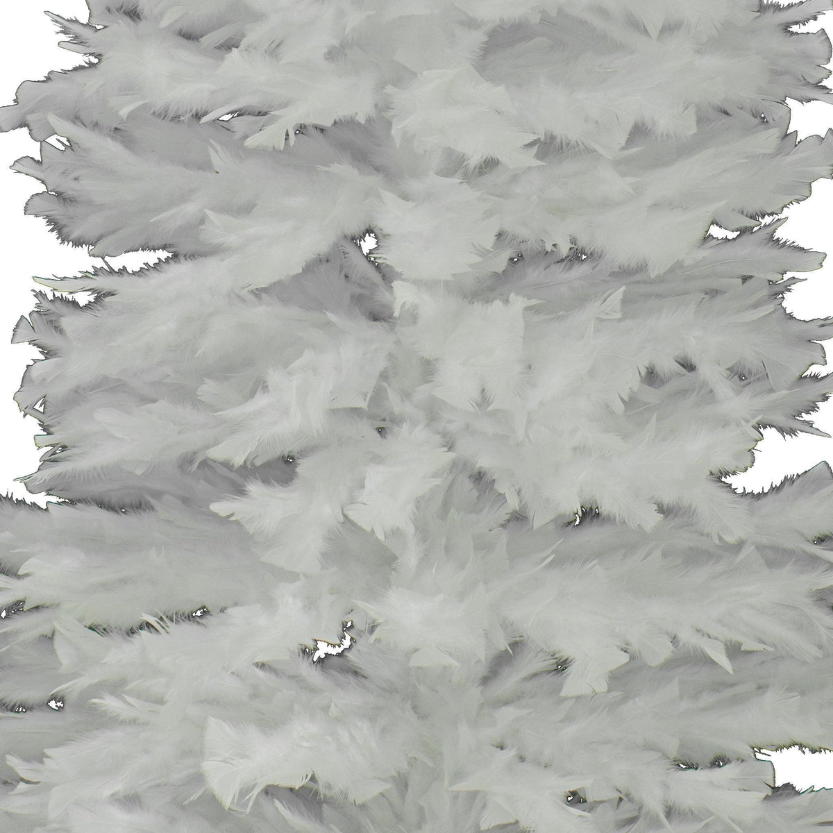 White Turkey Feather Christmas Tree - Lee Display