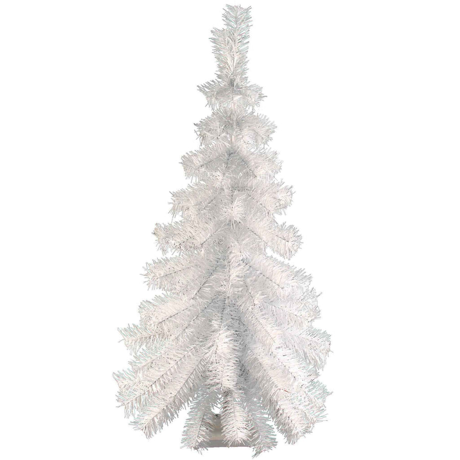 White Wall Hanging Christmas Tree - Lee Display