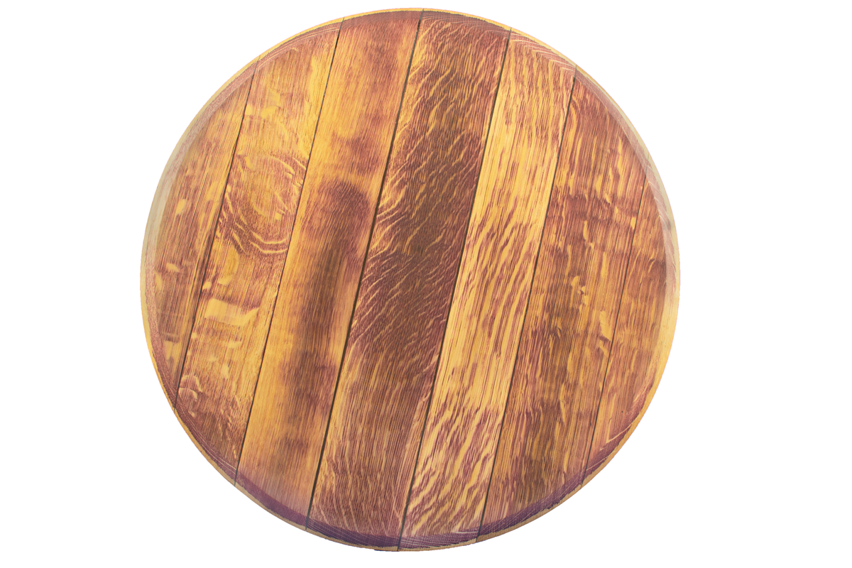 Maple Wood Cutting Board #050 - Wine Glass Filled —
