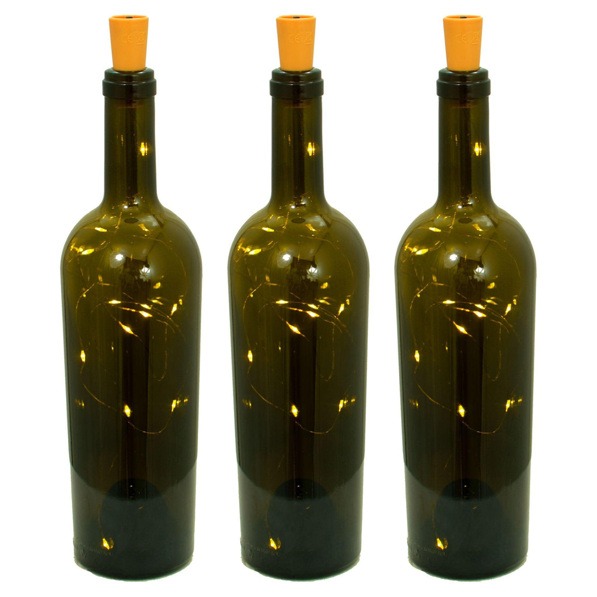 Lee Display's brand new Wine Bottle LED Fairy Lights come in a pack of 3.  Buy them now at leedisplay.com